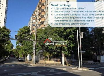 Comercial · 496m² · 9 Vagas · Loja em Boqueirão, Santos/SP de 496m² à venda por R$ 8.515.000,00 ou para locação R$ 38.000,00/mes