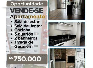 Apartamento · 109m² · 3 Quartos · 1 Vaga · Apartamento em Centro, Pinhais/PR de 109m² 3 quartos à venda por R$ 750.000,00