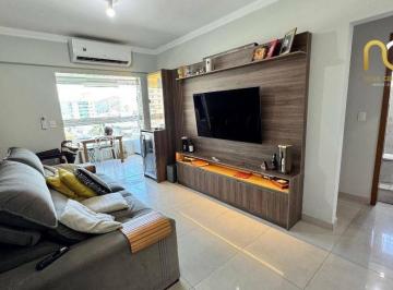 Apartamento · 90m² · 3 Quartos · 2 Vagas · Apartamento em Cidade Ocian, Praia Grande/SP de 90m² 3 quartos à venda por R$ 745.000,00