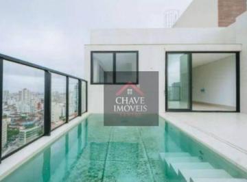 Apartamento · 160m² · 3 Quartos · 2 Vagas · Cobertura em José Menino, Santos/SP de 160m² 3 quartos à venda por R$ 2.800.000,00