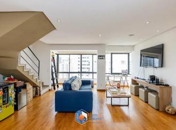 Apartamento · 210m² · 2 Quartos · 3 Vagas · Cobertura em Brooklin Paulista, São Paulo/SP de 210m² 2 quartos à venda por R$ 2.350.000,00