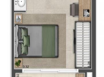 Comercial · 26m² · 1 Quarto · Studio em Perdizes, São Paulo/SP de 26m² 1 quartos à venda por R$ 521.570,00