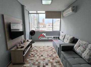 Apartamento · 49m² · 1 Quarto · 1 Vaga · Apartamento em Gonzaga, Santos/SP de 49m² 1 quartos à venda por R$ 490.000,00