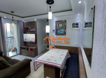 Apartamento · 56m² · 3 Quartos · 1 Vaga · Apartamento em Cocaia, Guarulhos/SP de 56m² 3 quartos à venda por R$ 400.000,00
