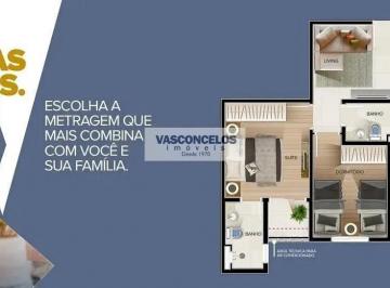 Apartamento · 56m² · 2 Quartos · 1 Vaga · Apartamento em Jardim Oswaldo Cruz, São José dos Campos/SP de 56m² 2 quartos à venda por R$ 535.000,