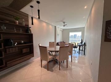 Apartamento · 163m² · 3 Quartos · 2 Vagas · Cobertura em Vila Guilhermina, Praia Grande/SP de 163m² 3 quartos à venda por R$ 1.100.000,00