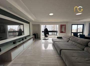 Apartamento · 284m² · 3 Quartos · 4 Vagas · Cobertura em Vila Guilhermina, Praia Grande/SP de 284m² 3 quartos à venda por R$ 1.100.000,00