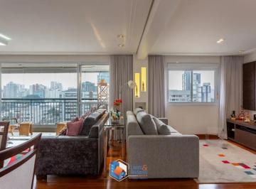 Apartamento · 131m² · 3 Quartos · 3 Vagas · Apartamento em Brooklin Paulista, São Paulo/SP de 131m² 3 quartos à venda por R$ 2.200.000,00