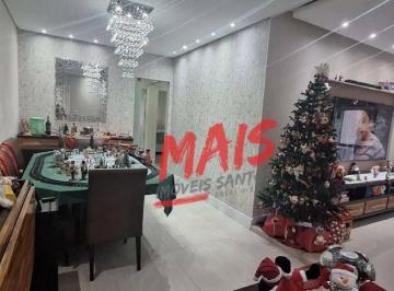 Apartamento · 116m² · 3 Quartos · 1 Vaga · Apartamento em Embaré, Santos/SP de 116m² 3 quartos à venda por R$ 870.000,00