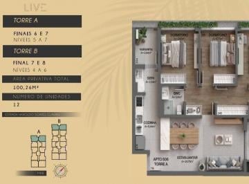 Apartamento · 100m² · 3 Quartos · 2 Vagas · Apartamento em Cacupé, Florianópolis/SC de 100m² 3 quartos à venda por R$ 1.967.000,00