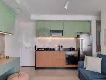 Apartamento · 52m² · 1 Quarto · 1 Vaga · Apartamento em Brooklin Paulista, São Paulo/SP de 52m² 1 quartos à venda por R$ 949.000,00