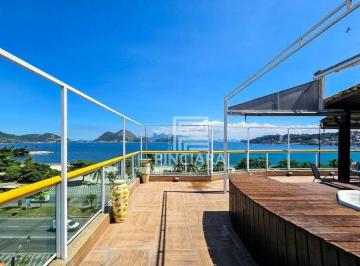 Apartamento · 172m² · 2 Quartos · 2 Vagas · Cobertura em São Francisco, Niterói/RJ de 172m² 2 quartos à venda por R$ 2.000.000,00