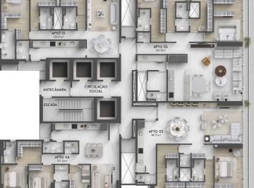Apartamento · 141m² · 3 Quartos · 3 Vagas · Apartamento em Altiplano Cabo Branco, João Pessoa/PB de 141m² 3 quartos à venda por R$ 2.121.429,97