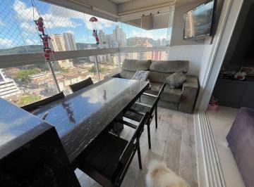 Apartamento · 111m² · 3 Quartos · 2 Vagas · Apartamento em Ponta da Praia, Santos/SP de 111m² 3 quartos à venda por R$ 1.600.000,00