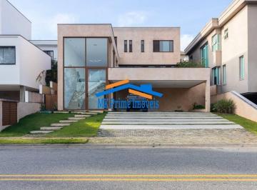 Casa · 419m² · 4 Quartos · 4 Vagas · Alto Padrão com Arquitetura Inteligente e Imponente – Tamboré 10