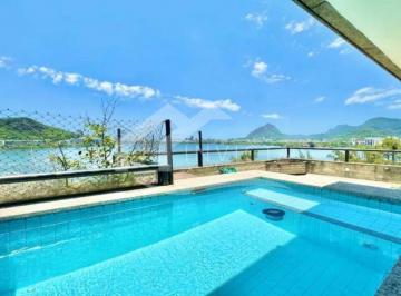Apartamento · 370m² · 4 Quartos · 2 Vagas · LINDA COBERTURA COM PISCINA E VISTA PARA LAGOA!!!