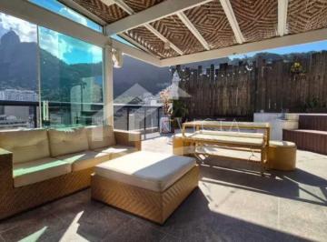 Apartamento · 260m² · 3 Quartos · 3 Vagas · COBERTURA DUPLEX REFORMADA | VISTA FRONTAL PARA O CRISTO | ÁREA GOURMET + PISCIN