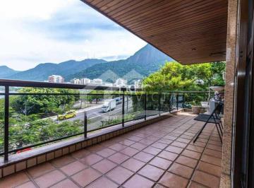 Apartamento · 170m² · 4 Quartos · 3 Vagas · Prédio bem localizado, próximo a Fonte da Saudade, vista frontal Lagoa e Cristo