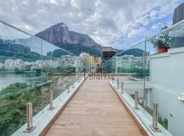 Apartamento · 166m² · 3 Quartos · 2 Vagas · Cobertura duplex à venda com vista deslumbrante na Lagoa.
