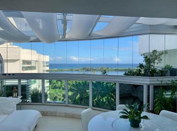 Apartamento · 215m² · 4 Quartos · 3 Vagas · 
                                Cobertura de 215 m² mobiliada para locação no Américas Park – Barra