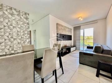 Apartamento · 66m² · 2 Quartos · 1 Vaga · Apartamento Mobiliado para locação no condominio Flex II - Jardim Florida, Jundiai/SP