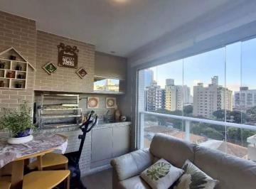 Apartamento · 138m² · 3 Quartos · 2 Vagas · Apartamento 3 suítes com 138 m², frente, 2 vagas – Gonzaga, Santos (Financiamento Aceito)