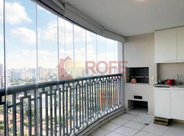 Apartamento · 118m² · 3 Quartos · 3 Vagas · Apartamento de 118 m², 3 suítes, 3 vagas, depósito e churrasqueira na varanda à venda no Campo Belo.