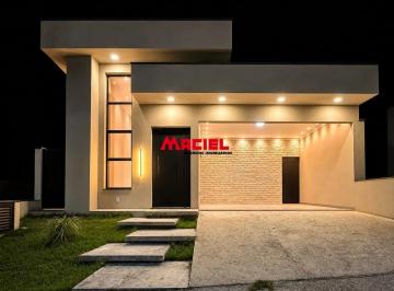Casa · 131m² · 3 Quartos · 2 Vagas · Casa Térrea Nova, nunca habitada - Condomínio Residencial Malibu - Caçapava-SP