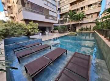 Piscina · Apartamento Novo Decorado por arquiteto em condomínio de luxo (Residencial Paissandu)