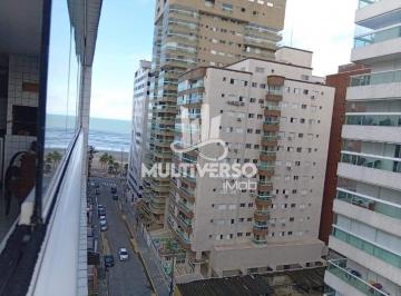 Apartamento · 87m² · 2 Quartos · 2 Vagas · Apartamento 2 Dorms (1 Suíte) na Praia Grande – Ocian, Frente com Varanda Gourmet