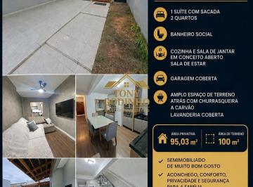 Casa · 95m² · 3 Quartos · 1 Vaga · SOBRADO DIFERENCIADO, EXCLUSIVO E SEMIMOBILIADO À VENDA – BAIRRO CIDADE NOVA | ITAJAÍ-SC