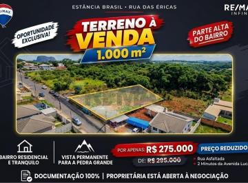 Terreno · 1000m² · 6 Vagas · Terreno de 1.000m² no Jardim Estância Brasil – Atibaia/SP