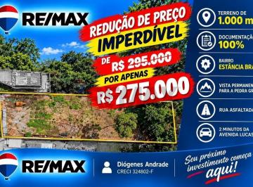 Terreno · 1000m² · 6 Vagas · Terreno a Venda de 1.000m² no Jardim Estância Brasil – Atibaia/SP