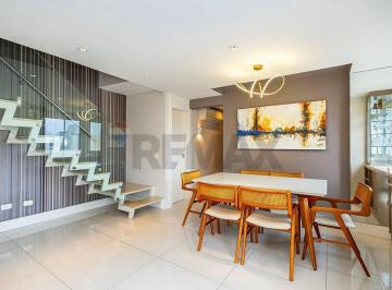 Apartamento · 91m² · 3 Quartos · 2 Vagas · Cobertura duplex à venda no Condomínio Felice Club, 3 quartos e 2 vagas de garagem no Água Verde-Cur