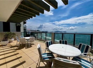 Apartamento · 360m² · 5 Quartos · 3 Vagas · Apartamento a venda Guarujá/SP Cobertura Penthouse Frente Total para Mar Belíssima Vista 5 Suítes Pi