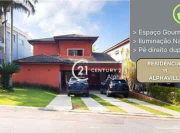 41e7d2d5b93bd805aa71db7be5cc610063809010 · Casa com 4 dormitórios à venda, 410 m² por R$ 3.950.000 - Residencial Onze (Alphaville) - Santana de
