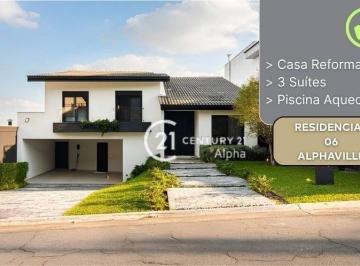 04fb981cd988faf5fe91415e12a4371c4806fb48 · Casa com 3 dormitórios à venda, 442 m² por R$ 3.950.000,00 - Alphaville 06 - Santana de Parnaíba/SP