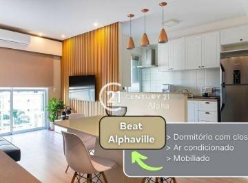 44767bd2216da844b90448cf1f88b28645b6868a · Apartamento com 1 dormitório à venda, 54 m² por R$ 744.700,00 - Alphaville Industrial - Barueri/SP