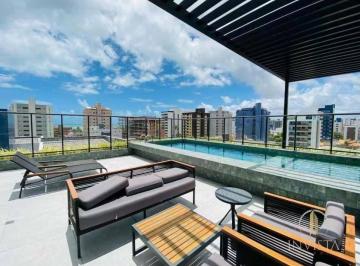 7605be70b333a46dcd7ef4c65d58c51fa8f99b77 · Flat com 1 dormitório à venda, 22 m² por R$ 310.000,00 - Intermares - Cabedelo/PB