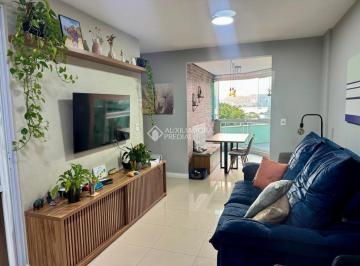 Apartamento · 68m² · 2 Quartos · 1 Vaga · Apartamento com 2 dormitórios, suíte e vista mar no Abraão
