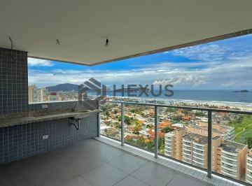 Foto · Apartamento com varanda gourmet vista mar e lazer a 100m da praia na Enseada, Gu