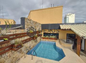 Foto · Cobertura duplex reformada com varanda vista mar e lazer na Praia da Enseada, Gu