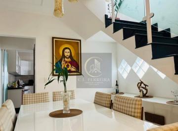 d2324afe6712777907ee52a3aab16696b0e2c10d · Sobrado com 3 dormitórios à venda, 99 m² por R$ 750.000,00 - Tupi - Praia Grande/SP