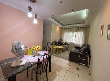 Sala · Apartamento Garden com 2 dormitórios à venda, 58 m² por R$ 285.000,00 - Vila Tibiriçá - Santo André/