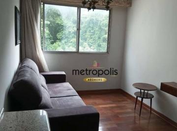 Sala · Apartamento com 2 dormitórios à venda, 67 m² por R$ 440.000,00 - Mauá - São Caetano do Sul/SP