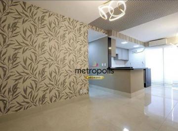 Sala · Apartamento com 2 dormitórios à venda, 62 m² por R$ 720.000,00 - Jardim - Santo André/SP