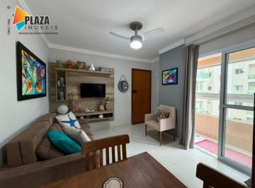 Apartamento · 60m² · 1 Quarto · 1 Vaga · Apartamento com 1 dormitório à venda, 60 m² por R$ 370.000,00 - Canto do Forte - Praia Grande/SP