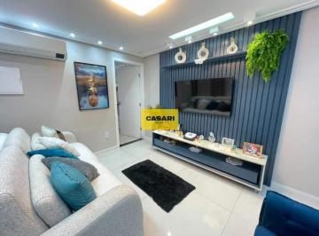 Casa · 96m² · 2 Quartos · 1 Vaga · Sobrado à Venda no Jardim Cristiane em Santo André | 2 Quartos e Área Gourmet