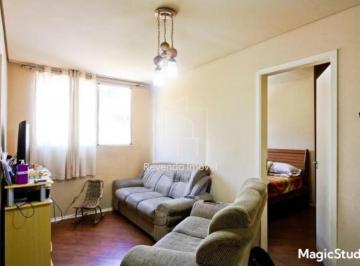 Apartamento · 47m² · 2 Quartos · 1 Vaga · Apartamento à venda em São Paulo-SP, Vila Jaraguá: 2 quartos, sala, banheiro, garagem e 47m². Aprove