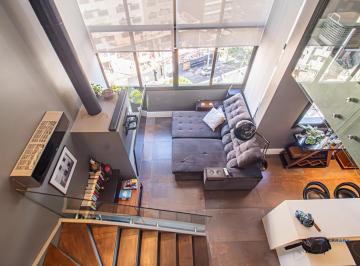 Apartamento · 67m² · 1 Quarto · 2 Vagas · Apartamento Duplex, 1D com lareira no bairro Rio Branco